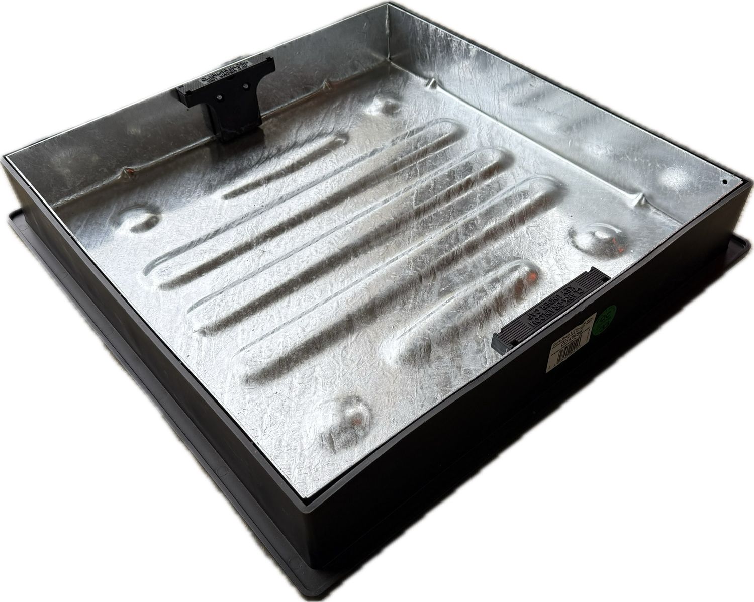 Recessed Manhole Cover – Round Bottom Block Paving (CD450/sr)