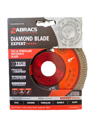 Abracs Tile &amp; Porcelain Diamond Blades