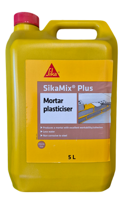 Sika® Mix Plus – Plasticising Admixture for Mortar &amp; Plaster