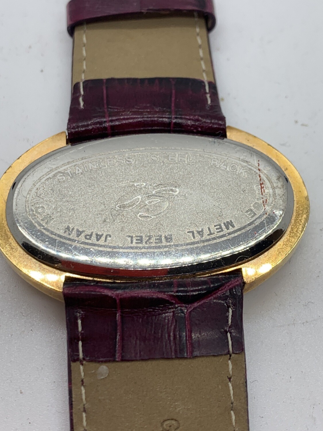 Susanne Summer Yellow Gold Plated Watch