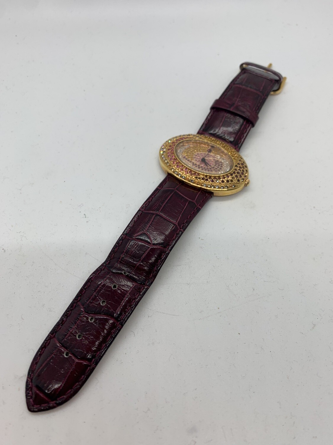 Susanne Summer Yellow Gold Plated Watch