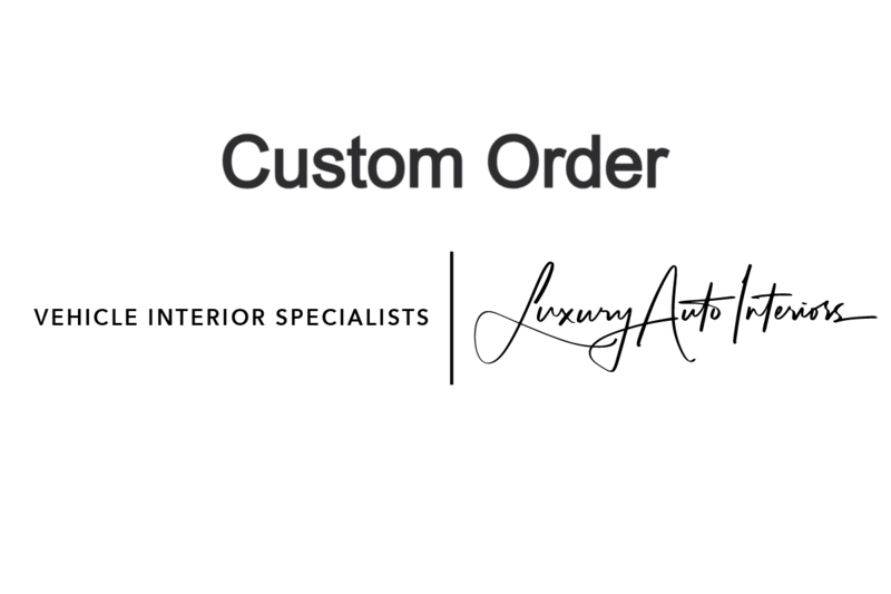 Custom Made Luxury Car Mats