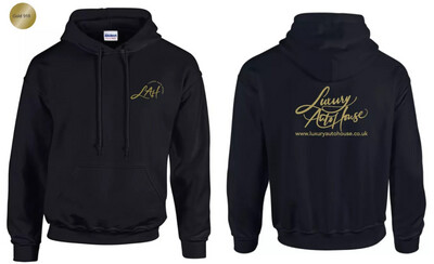 LAH Premium Classic Black &amp; Gold Hoodie (Uni-Sex)