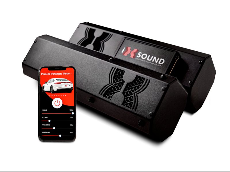 iXsound (STANDARD) ACTIVE SOUND
EXHAUST SYSTEM