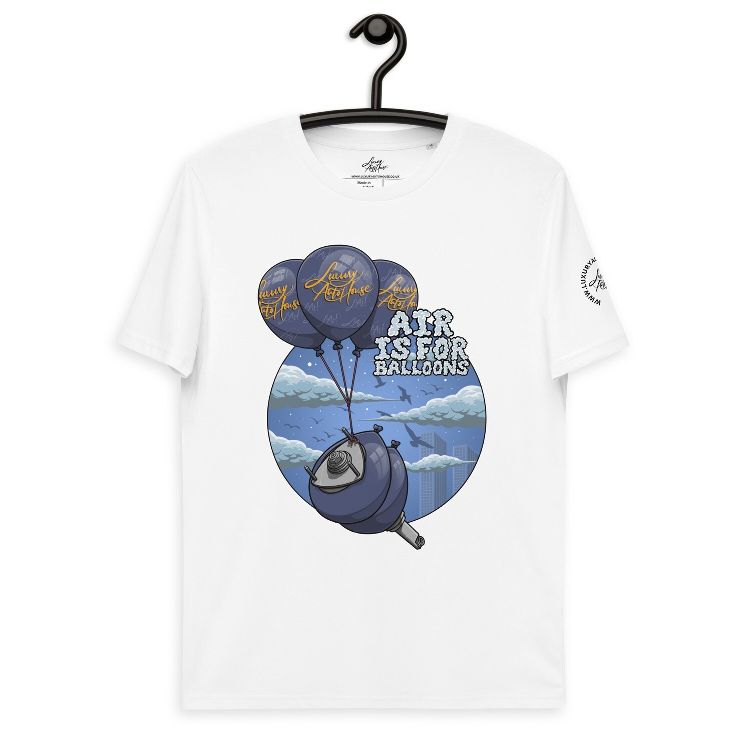 Air is for Balloons T-shirt White