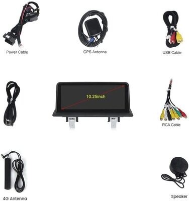 BMW 1 Series E81 E82 E87 E88 2004 - 2013 Android 11 Multimedia Player (With No original screen)