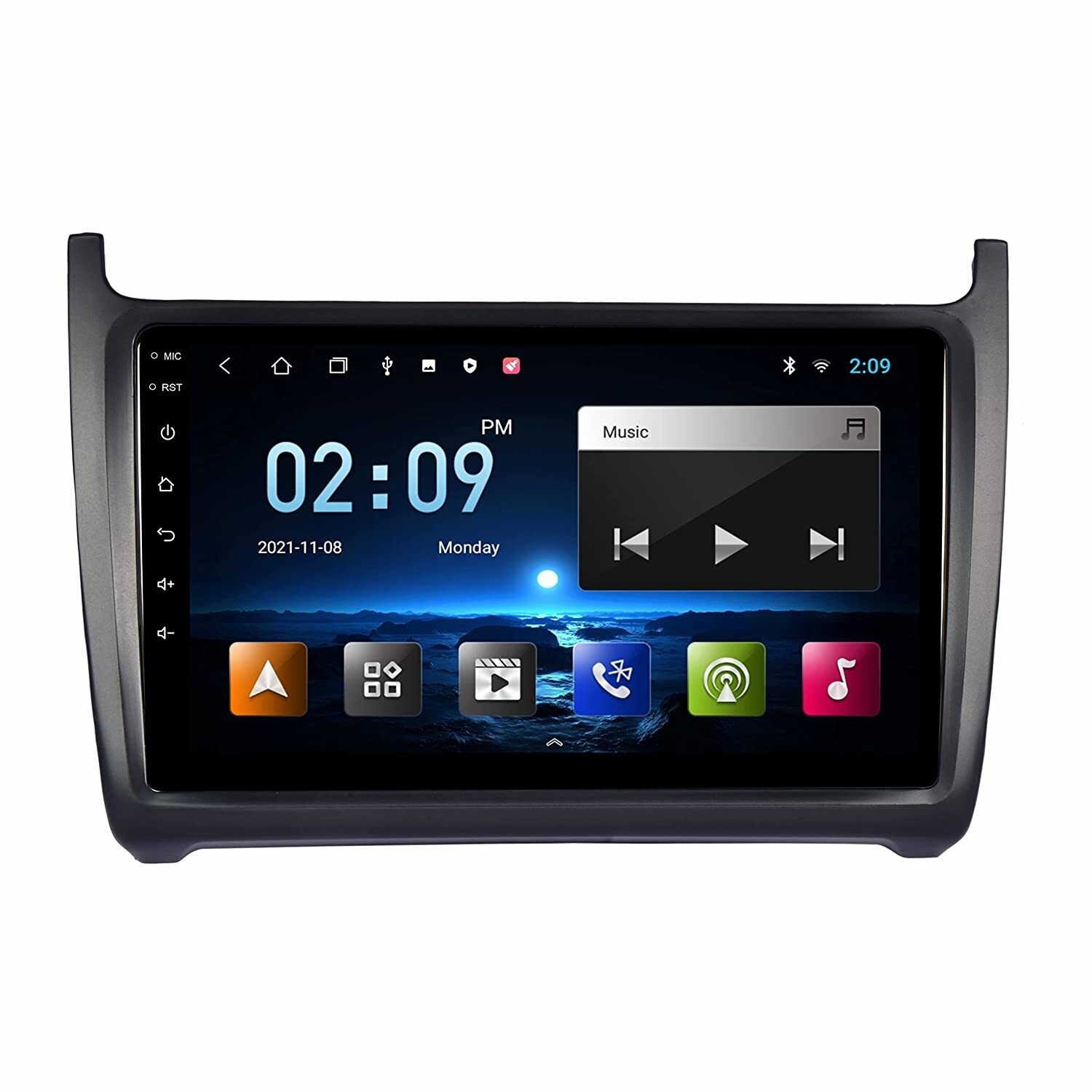 Volkswagen VW Polo 2008-2020  Android Carplay Multimedia Screen Player