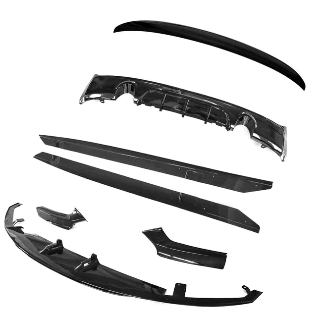 BMW 2 SERIES F22 GLOSS BLACK FULL KIT (DUAL EXHAUST)