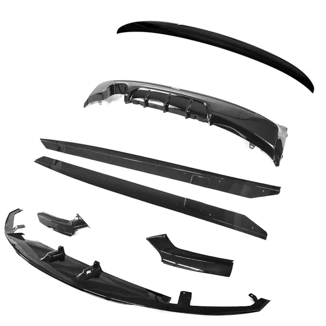 BMW 2 SERIES F23 GLOSS BLACK FULL KIT (TWIN EXHAUST)