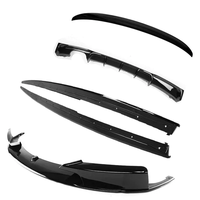 BMW 3 SERIES F30/F31 GLOSS BLACK FULL KIT (TWIN EXHAUST)