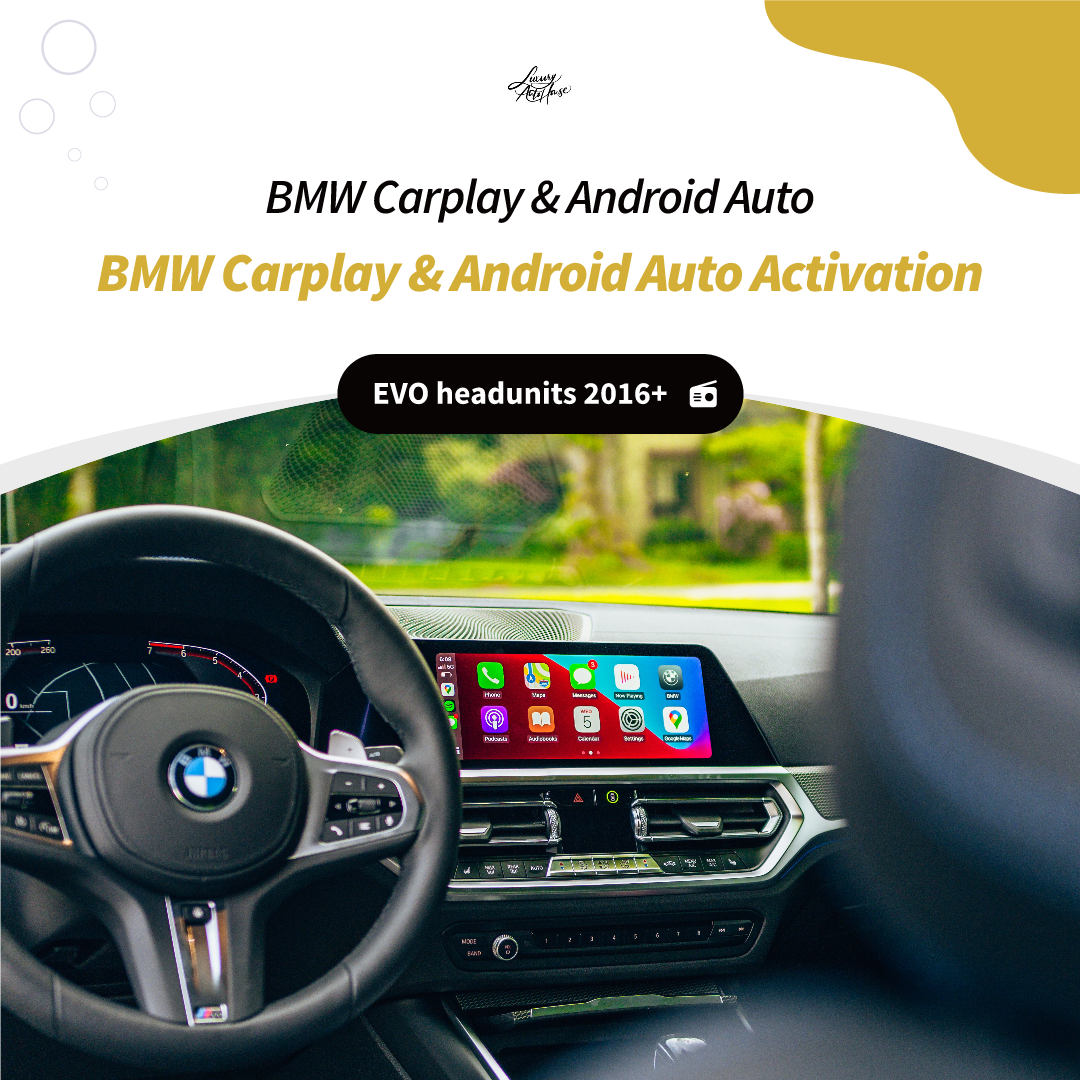 BMW CARPLAY Activation for EVO Headunits