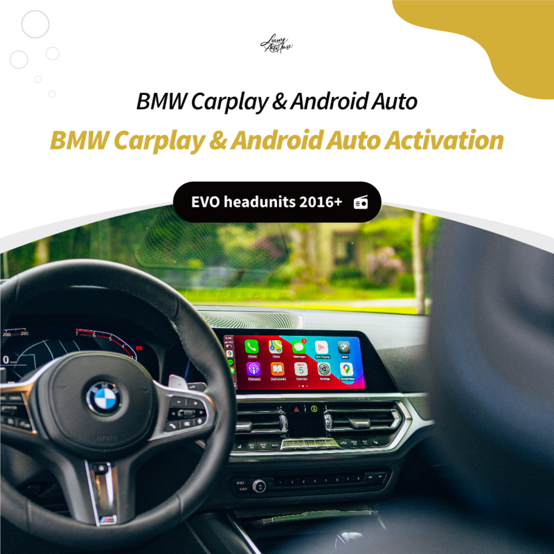 BMW CARPLAY Activation for EVO Headunits