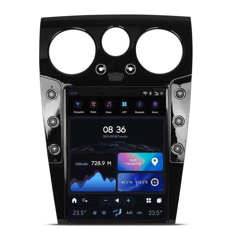 Bentley Continental GT, Speed, Supersport,  2003-2019 Android 11 Tesla Style Screen 12.1 Inch GEN2
