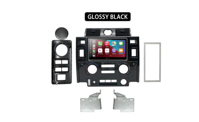 Land Rover Defender 2007-2016 GLOSS BLACK DOUBLE DIN+ PIONEER SPH DA160DAB Multimedia Screen Package