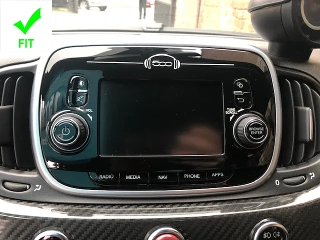 FIAT 500 2016-2019  Carplay Android 7″ Touch Screen Multimedia Player