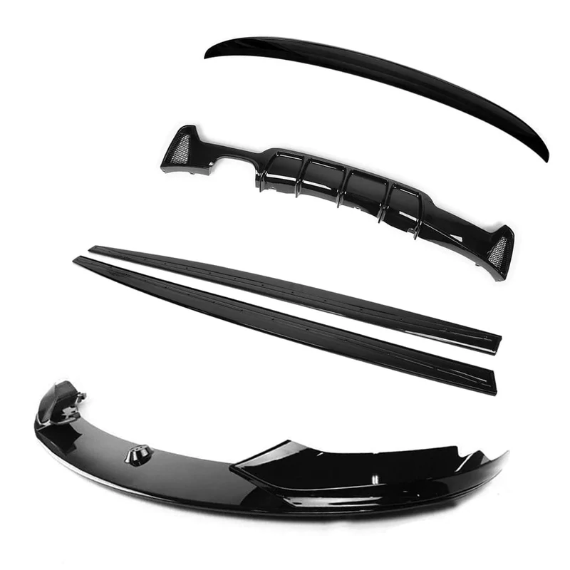 BMW 4 SERIES F36 GLOSS BLACK FULL KIT (TWIN EXHAUST)