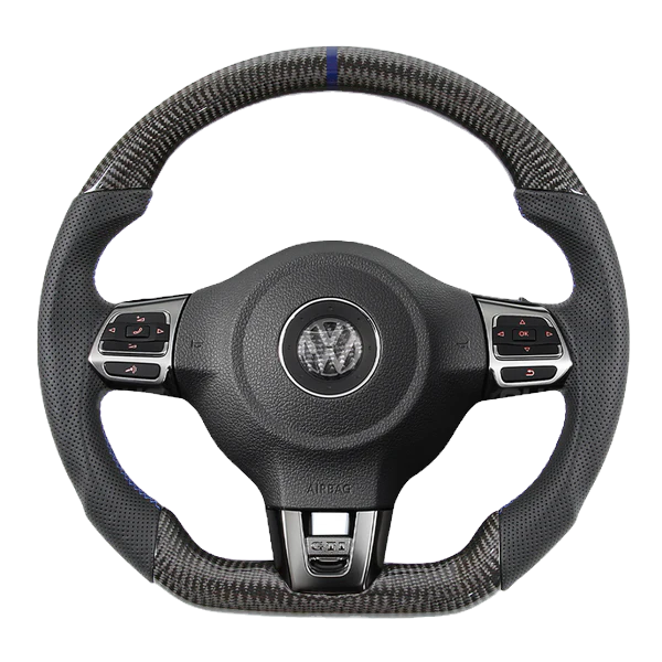 GOLF MK6 GTI R Jetta  Polo GTI Carbon Fiber Steering Wheel