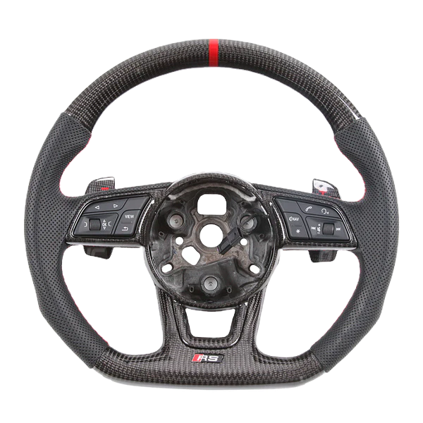 Audi RS3 RS4 RS5 S3 S4 S5 carbon fiber steering wheel