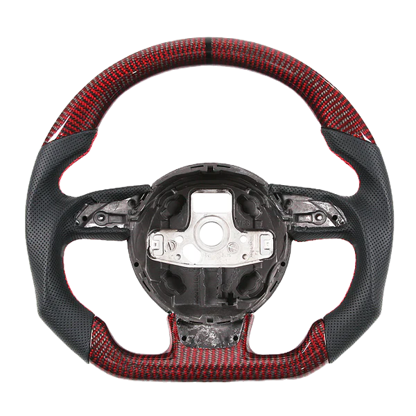Audi S3 S4 S5 S6 RS3 RS4 RS5 RS6 carbon fiber steering wheel