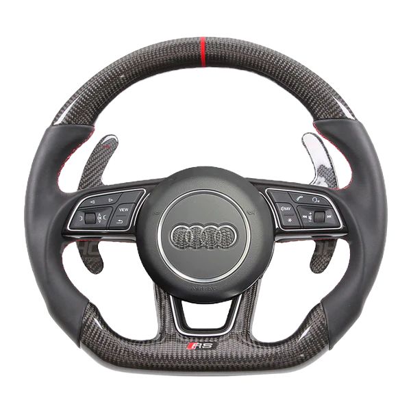 Audi RS3 RS4 RS5 S3 S4 S5 carbon fiber steering wheel