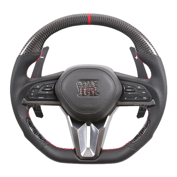 Nissan GTR carbon fiber steering wheel