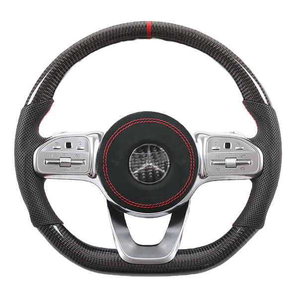 W177 W205,S205 W213 W222 C257 X166 Class:A C E S CLS G carbon fiber steering wheel