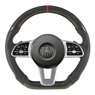 W205,S205 W213 N293 W24 C117,X117 C238,A238 C257 Class:C E EQC B CLA GLE GLS carbon fiber steering wheel