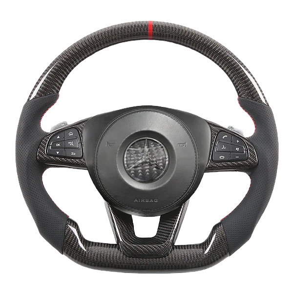 W205,S205 S213,W213 X156 C117,X117 W218,X218,C257 V222,X222 A238,C238 C205,A205 R231 Class:C E GLA CLA CLS S GLE SLC SL carbon fiber steering wheel
