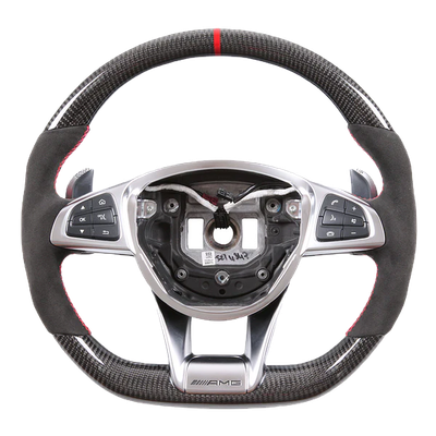 Mercedes Benz AMG 2016 + carbon fiber steering wheel