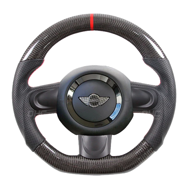 Mini carbon fiber steering wheel