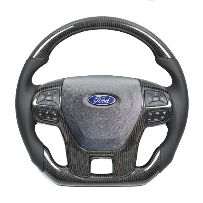 FORD RANGER WILDTRAK/EVEREST STYLE carbon fiber steering wheel