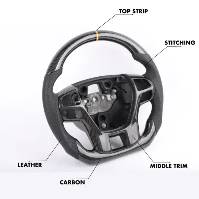 FORD RANGER WILDTRAK/EVEREST STYLE carbon fiber steering wheel