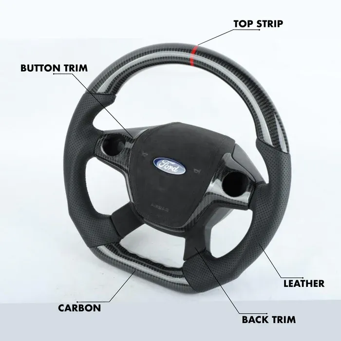 Ford Focus/Transit Custom carbon fiber steering wheel