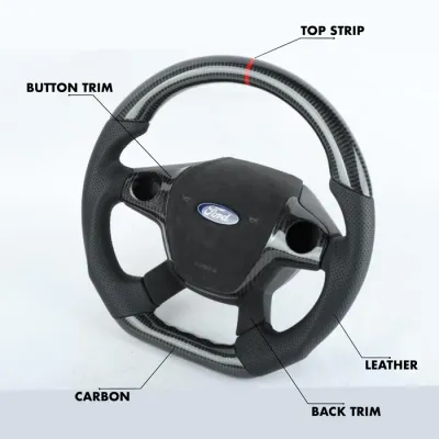 Ford Focus/Transit Custom carbon fiber steering wheel