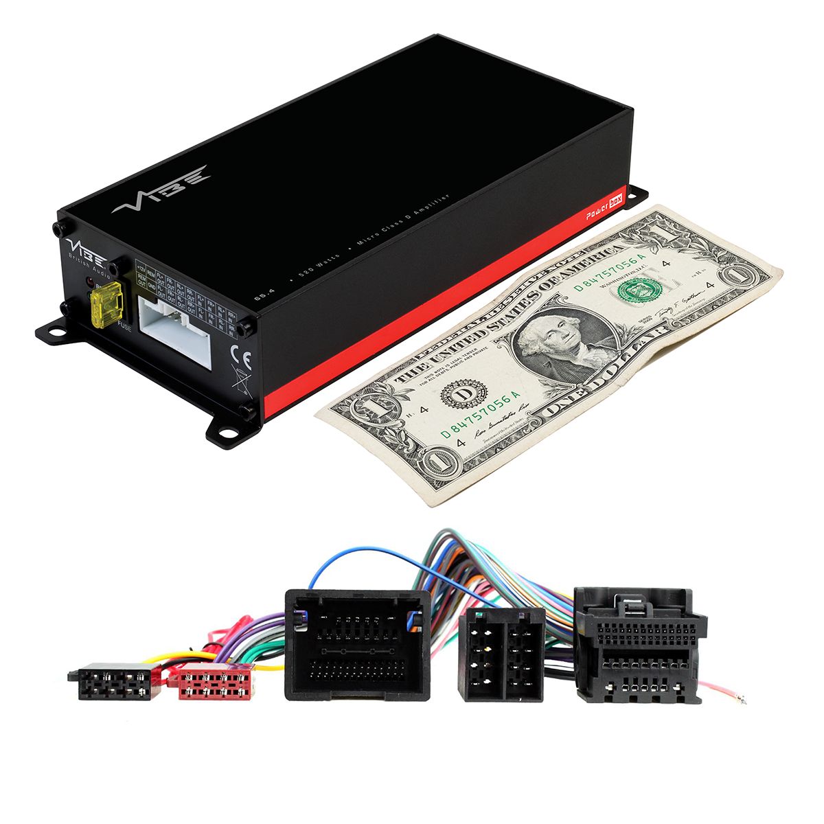 POWERBOX65.4MVAUX3: Optisound Vauxhall/Opel Plug and Play Amplifier Upgrade