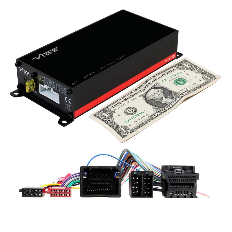 POWERBOX65.4MVAUX3: Optisound Vauxhall/Opel Plug and Play Amplifier Upgrade