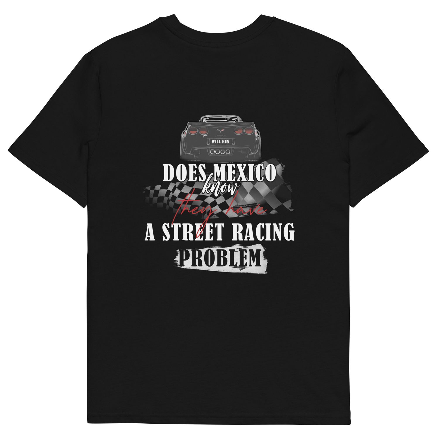 LAH Mexico Street Racing T-shirt Black
