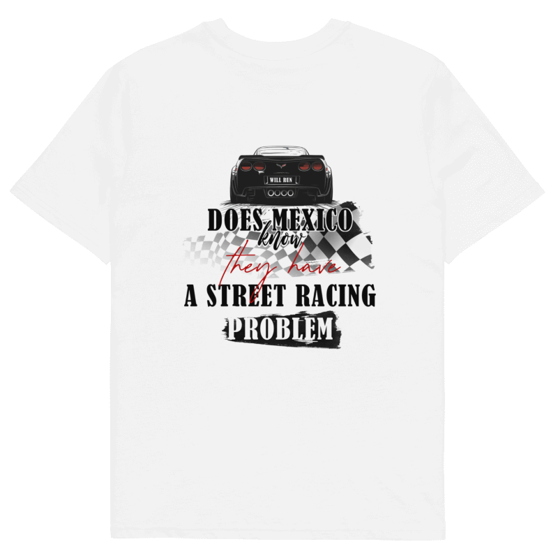 LAH Mexico Street Racing T-shirt White
