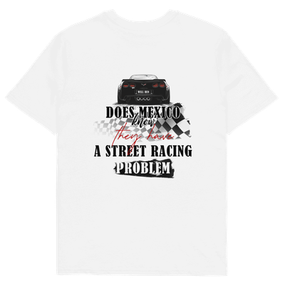 LAH Mexico Street Racing T-shirt White