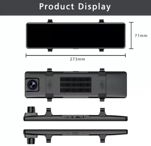 Smart 11.2" Carplay Dashcam Mirror Package
