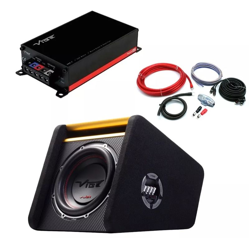 1500w Vibe MIT 10" Subwoofer with Amp