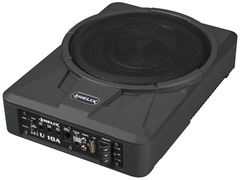 HELIX U 10A ACTIVE COMPACT UNDER SEAT SLIM SUBWOOFER