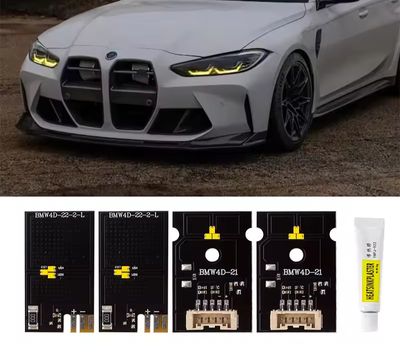 CSL Yellow DRL LED Modules Board Set Replacement for BMW M3 G80 M4 G82 G83 G22