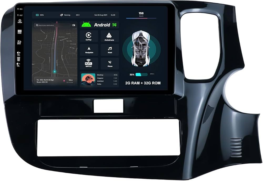 Mitsubishi Outlander 3 2018 - 2022 Android Multimedia Upgrade
