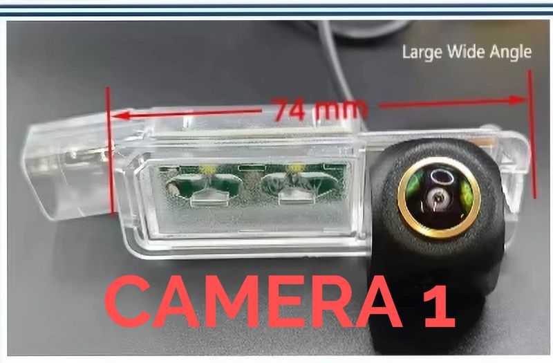 HD Reverse Camera For Volkswagen VW Golf 8 / Caddy 2022-2024 Original Screen Decoder