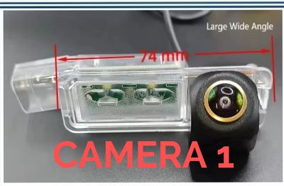 HD Reverse Camera For Volkswagen VW Golf 8 / Caddy 2022-2024 Original Screen Decoder