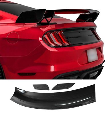 VICREZ GT500 STYLE GLOSS BLACK SPOILER FOR FORD MUSTANG 15-20