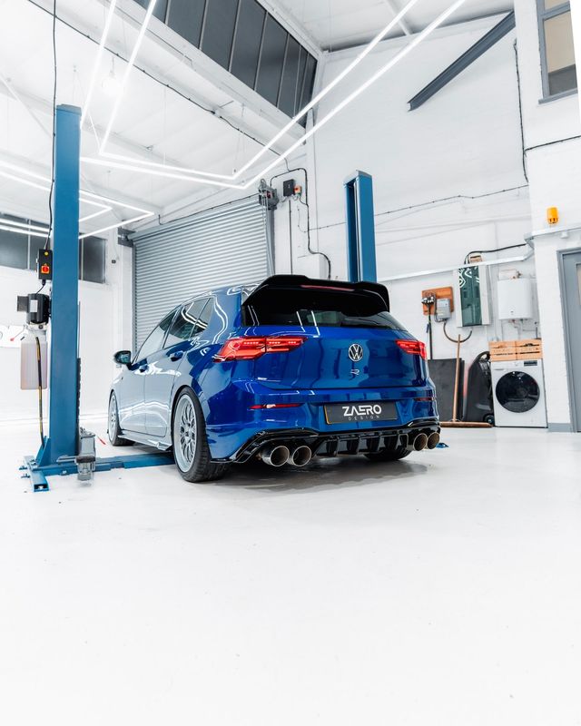VW Golf R Mk8 Gloss Black Body Kit by ZAERO (2020-2024)