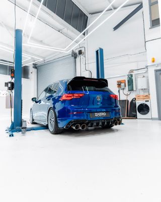 VW Golf R Mk8 Gloss Black Body Kit by ZAERO (2020-2024)