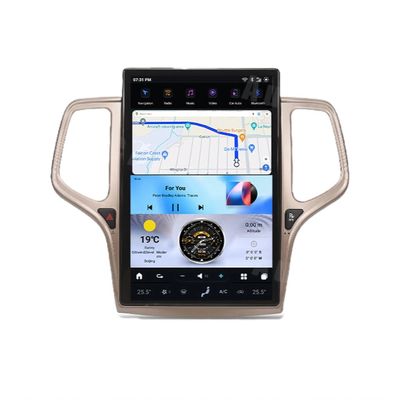 Jeep Grand Cherokee 2014-2020 Tesla Style 14.5″  Wireless CarPlay &amp; Android Auto Multimedia Screen